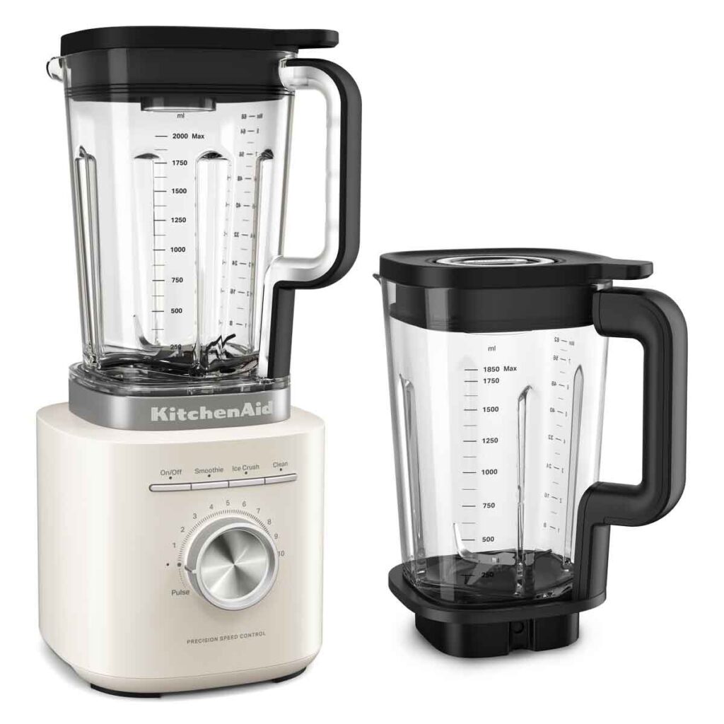 159810 KitchenAid 5KSB2073EPL Pure Power Standmixer Porcelain White (1)