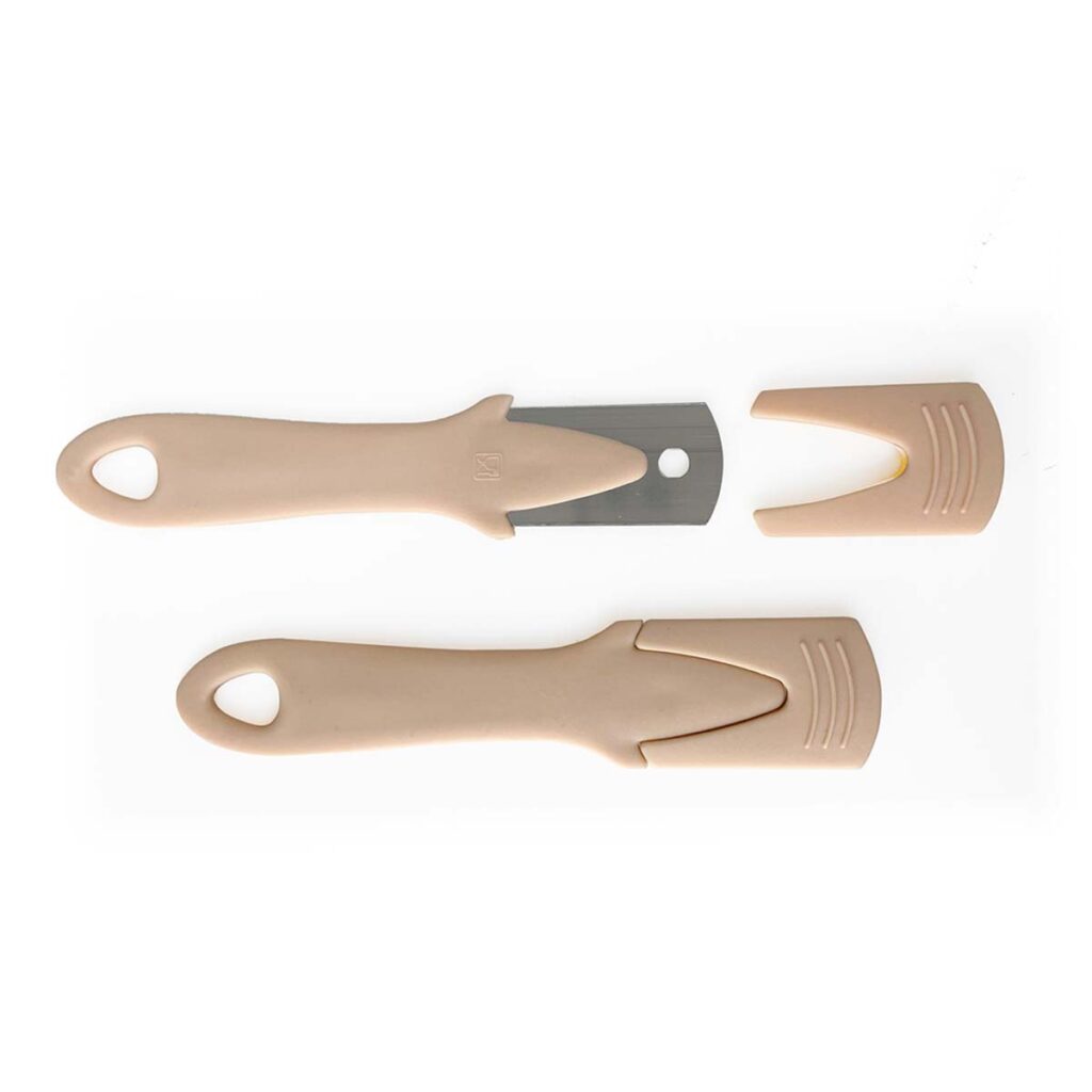 Baguette Ritzmesser 13cm mit Schutzkappe (1)