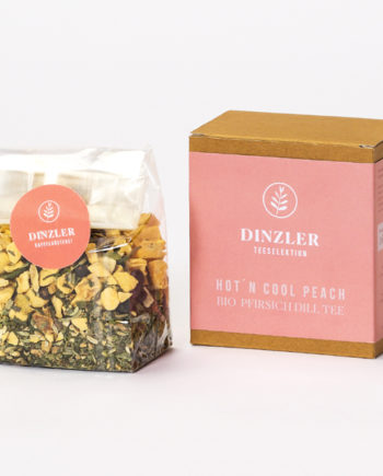 Dinzler Tee Hot 'n Cool Peach - 70g