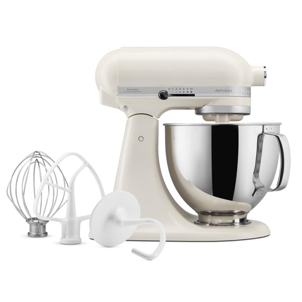 KitchenAid Artisan 4,8 L Küchenmaschine mit kippbarem Motorkopf 5KSM125EPL Porcelain (1)