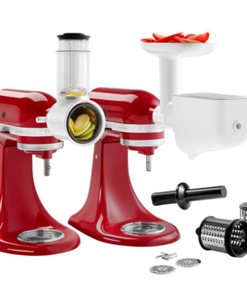 KitchenAid 5KSM2FPPC Fleischwolf, Pürieraufsatz und Gemüseschneider 3tlg SET aus 5KSMVSA + 5KSMFGA+ 5KSMFVSP