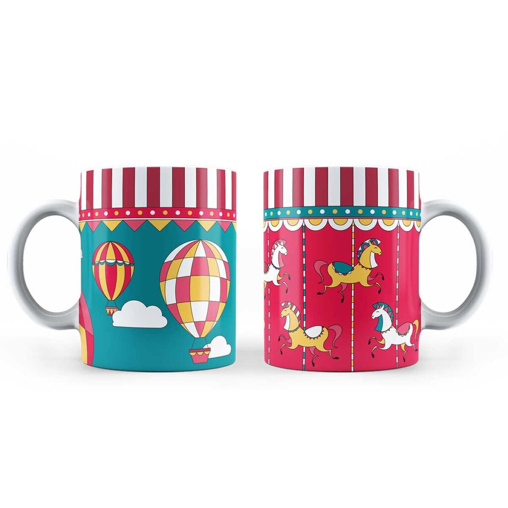 Winter Wonderland Set 2 Kaffebecher Porzellan (320 ml) (3)